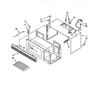 Whirlpool MH7155XBZ0 cabinet diagram