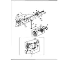 Kenmore 38512514590 upper shaft assembly diagram