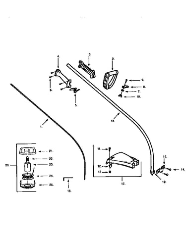 Drive shaft and cutter head