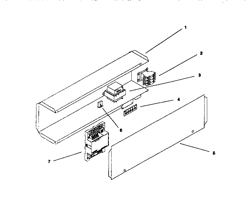 Replacement parts-control box