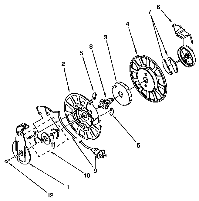 Power cord reel