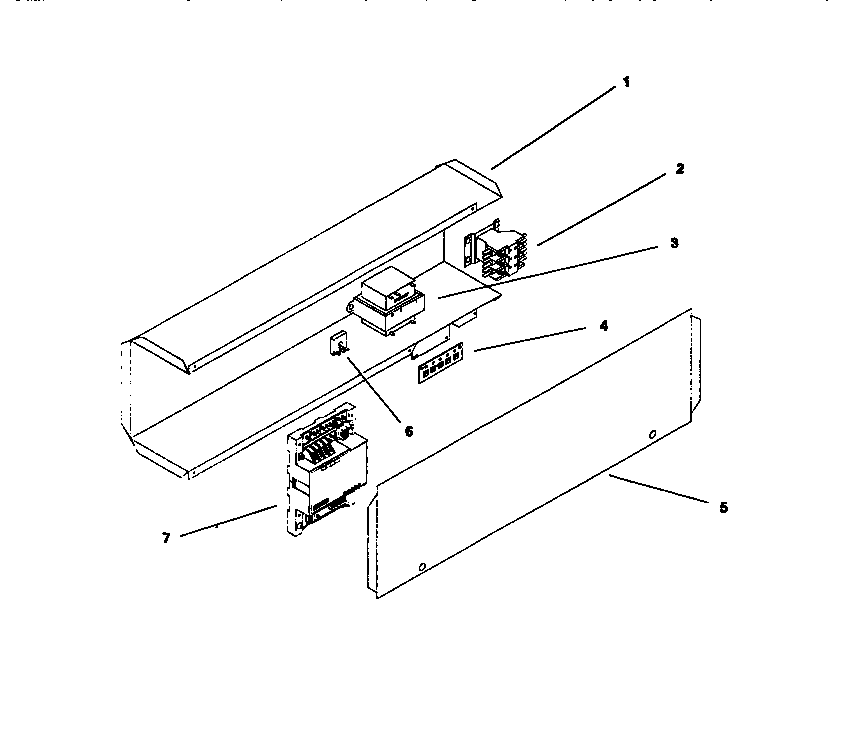 Replacement parts-control box
