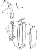 Bag housing and handle