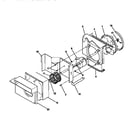 Kenmore 2539750696 air handling parts diagram