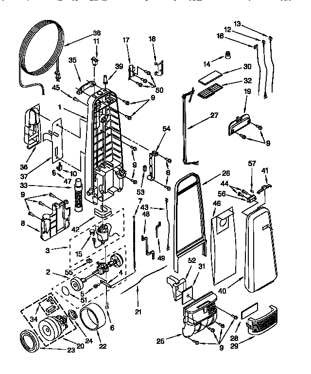 DUST COMPARTMENT PARTS