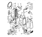Kenmore 1163491291 dust compartment parts diagram