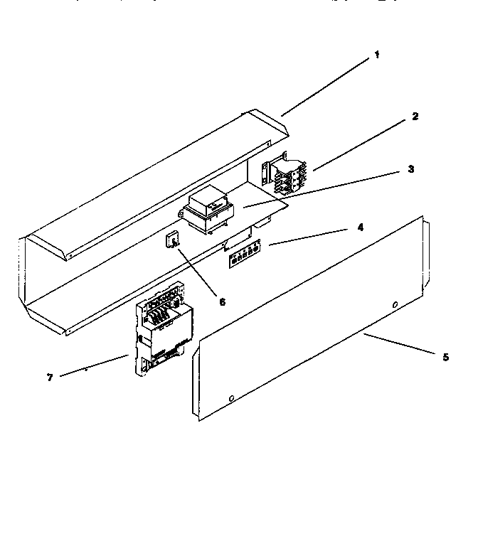 Replacement parts-control box