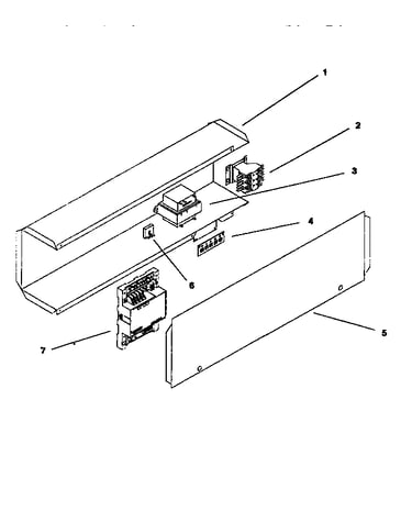 Replacement parts-control box