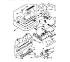 Kenmore 1163481291 nozzle and motor diagram