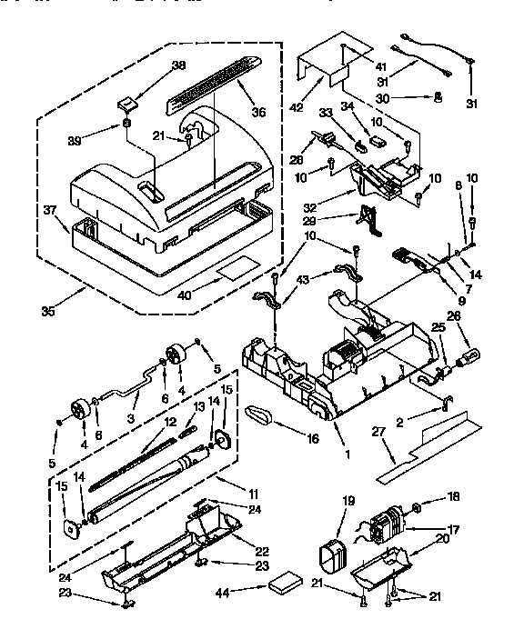 Nozzle and motor