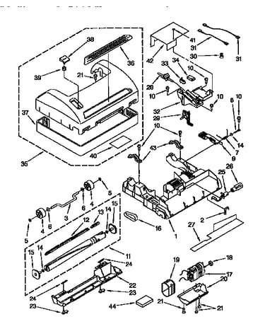 Nozzle and motor