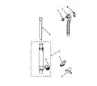 Kenmore 1163481291 hose and attachment diagram