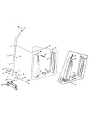Handle and bag housing