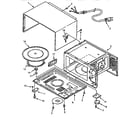 Kenmore 56589251590 cabinet diagram