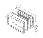 Kenmore 56589251590 door diagram