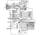 Goldstar MH-1353M circuit board schematic diagram diagram