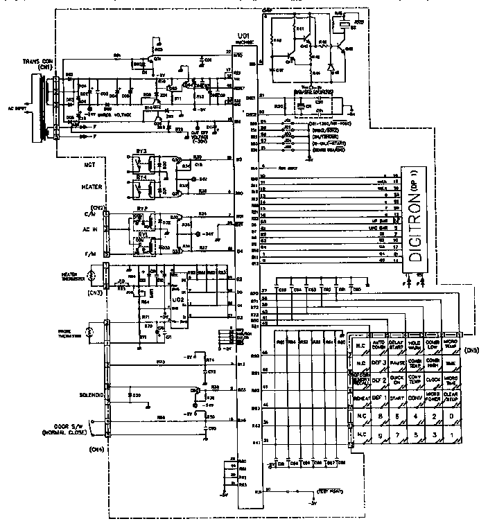Circuit board schematic diagram