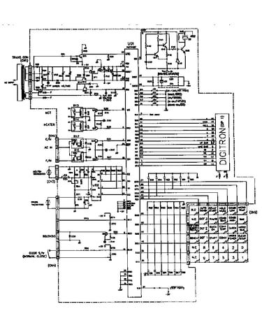 Circuit board schematic diagram