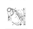 Kenmore 1163265590C hose and attachment diagram