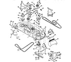 Craftsman 917250780 mower deck diagram