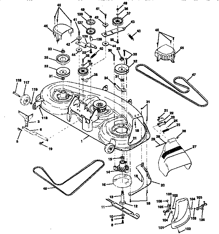 Mower deck