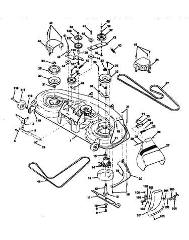 Mower deck