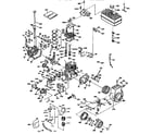 Tecumseh HM80-155490P 4-cycle engine diagram