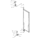 Kenmore 5969555550 refrigerator door diagram