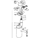 Kenmore 625348460 softener assembly diagram