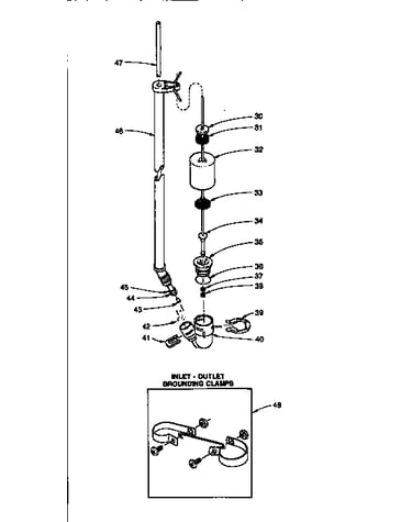 Brine valve assembly