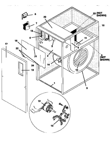 Electrical furnace cabinets