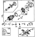 Briggs & Stratton 42A707-1299 starter motor diagram