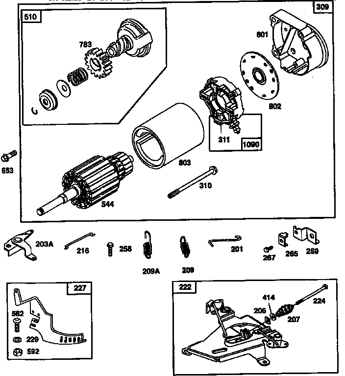 Starter motor