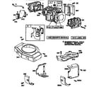 Briggs & Stratton 42A707-1299 engine assembly diagram