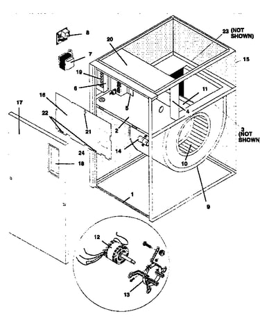 Electric furnace cabinets