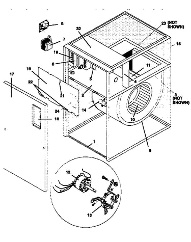 Electric furnace cabinets