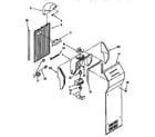 Whirlpool ED25DQXDW01 air flow diagram