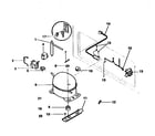 Kenmore 2539138582 unit parts diagram
