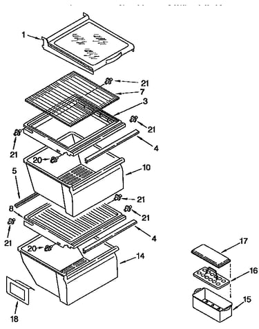 Refrigerator shelf