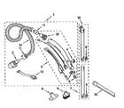 Kenmore 1163216690C hose and attachments diagram