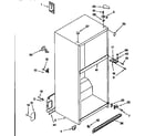 Kenmore 1069750310 cabinet assembly diagram