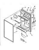Refrigerator door assembly