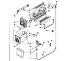 Kenmore 1069750310 icemaker assembly diagram