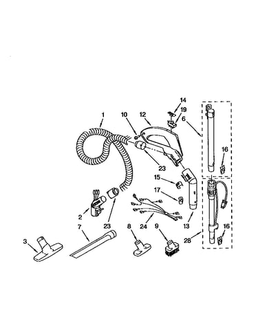 Hose and attachments