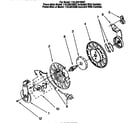 Kenmore 1163291590C power cord reel assembly diagram