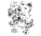 Craftsman 536886332 4-cycle engine diagram
