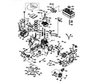 Craftsman 143968005 4-cycle engine diagram