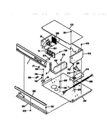 Control panel section