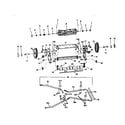Craftsman 291376500 handle/gutter bar assembly diagram