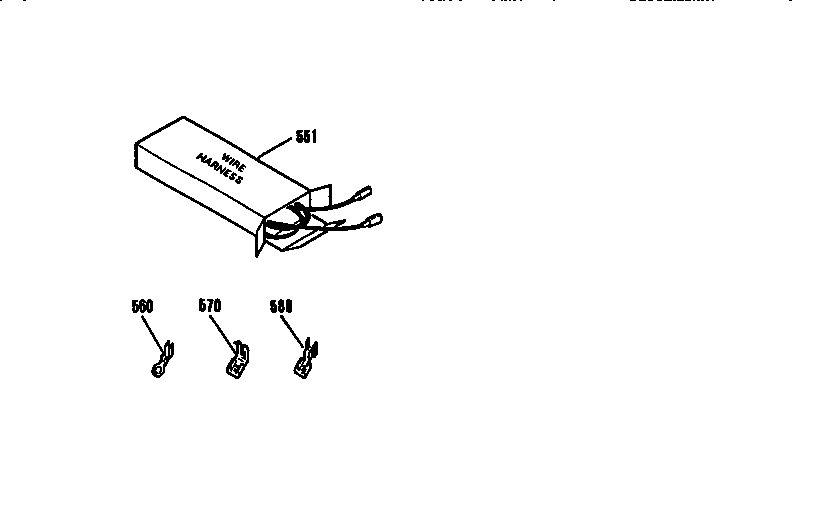 WIRE HARNESS AND COMPONENTS